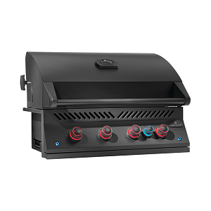 Встраиваемый газовый гриль Napoleon BIG-32 черный для сада