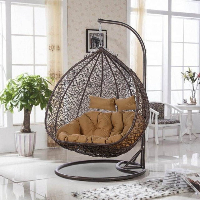 Подвесное кресло Cocoon Chair 109B Brown 