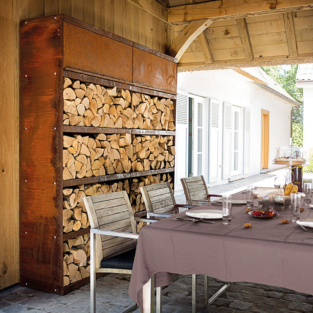 Поленница-стенка OFYR средная