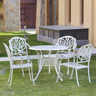 Стул Вишневый Садъ Классик Белый, садовая мебель