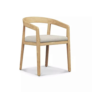 Кресло обеденное из тика Joygarden Vento, садовая мебель