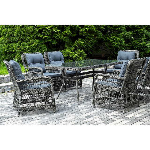 Обеденная группа 4SIS Цесена Цвет: графит 