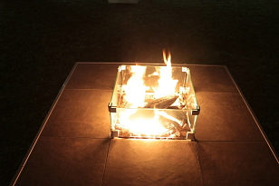 Уличный газовый стол камин Clifton Dinning Table Grey (без столешницы) для сада и загородного дома Уличный газовый стол камин Clifton Dinning Table Grey (без столешницы), уличное оборудование