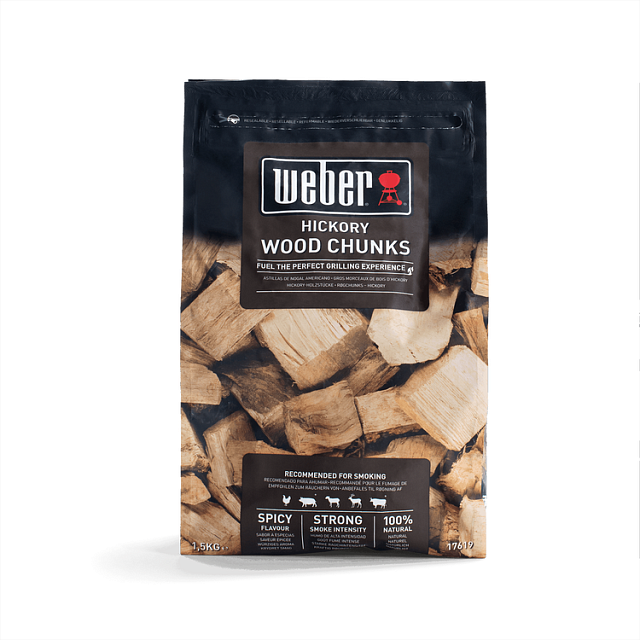 Дрова для копчения Weber "Гикори" 1,5 кг