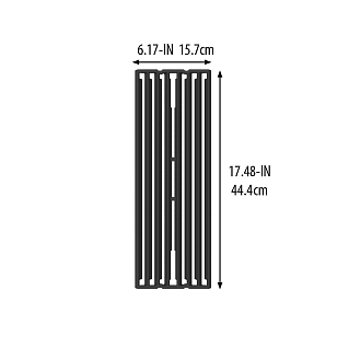 Чугунная решетка Broil King для грилей Baron для сада
