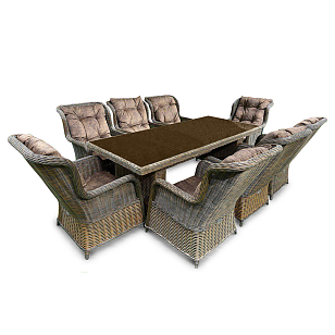 Комплект садовой мебели MOKKA San Marino Цвет: бронзовый, садовая мебель