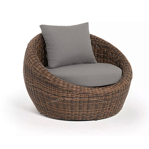 Кресло 4SIS Барселона, цвет коричневый, садовая мебель