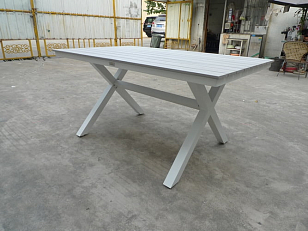 Стол алюминиевый Joygarden Aroma светло-серый