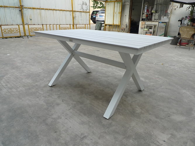 Стол алюминиевый Joygarden Aroma светло-серый 