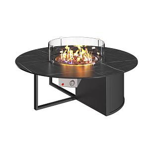 Стол-камин Kaminex Бромо Черный, уличное оборудование