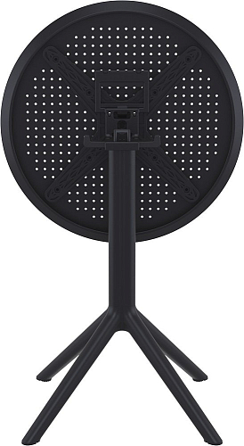 Стол Siesta Contract Sky Ø60 Цвет: черный, садовая мебель