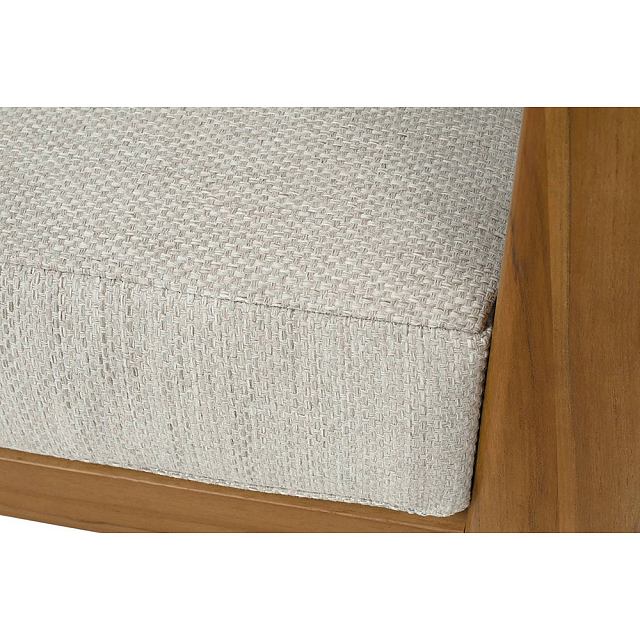 Диван 4SIS Сидней 2-местный, каркас бежевый, роуп бежевый, ткань бежевая 