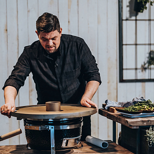 Подставка для сковороды вок Monolith Icon для сада