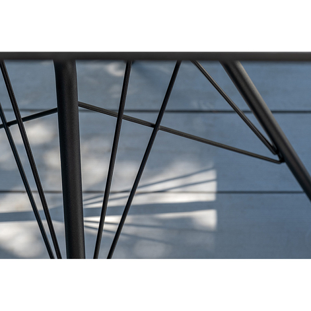 Обеденная группа 4SIS Конте-М с квадратным столом Цвет: серый гранит 