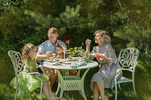 Стол Вишневый Садъ Классик Белый D122 