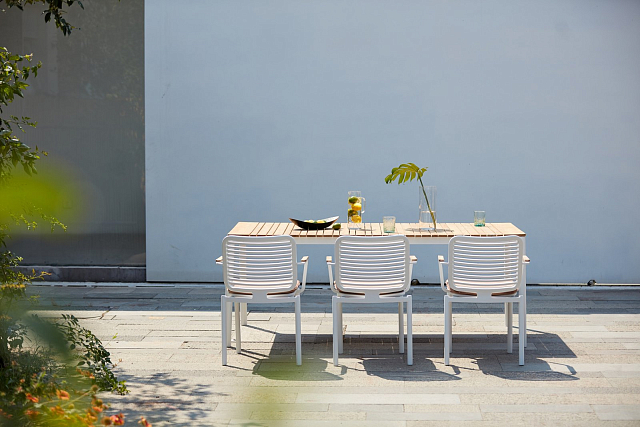 Кресло с подушкой Tagliamento Armona Цвет: белый, терракотовый 