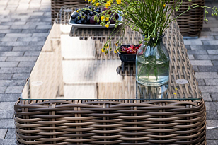 Лаунж-зона 4SIS Палермо, цвет соломенный, садовая мебель