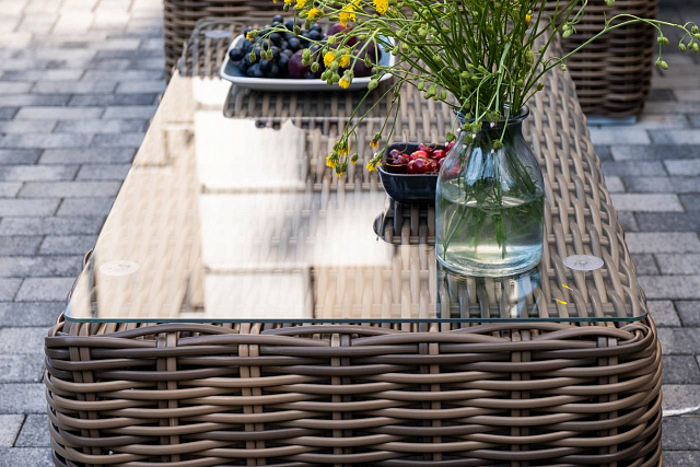 Лаунж-зона 4SIS Палермо, цвет соломенный 