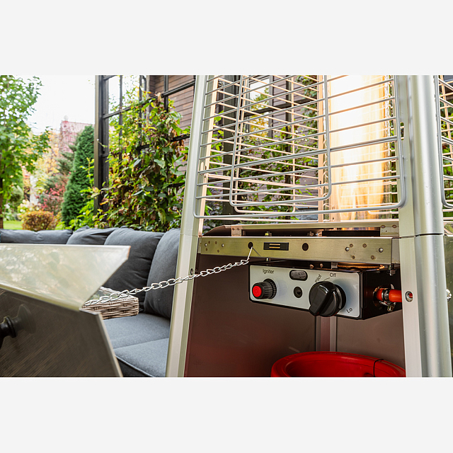 Уличный газовый обогреватель Lite Eva из металла 