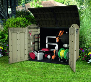 Уличная тумба Keter Store it out Ultra 2000 л для дачи Уличная тумба Keter Store it out Ultra 2000 л, садовая мебель