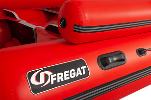 Лодка ПВХ Фрегат 550 FM Jet красная для хобби и пикника