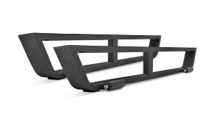 Комплект лежаков Brafritid Gotland антрацит/серый, алюминий, садовая мебель