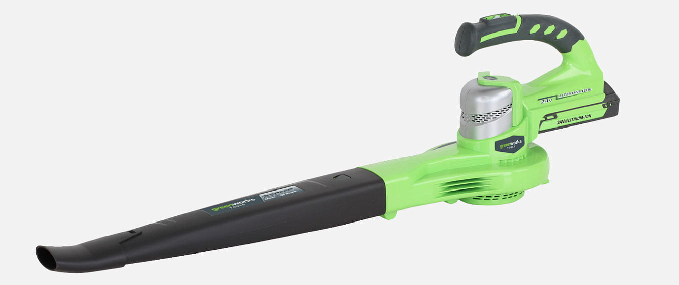 Воздуходув аккумуляторный Greenworks 24V G24BL 