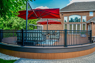 Зонт профессиональный Scolaro Astro Carbon, садовая мебель