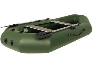 Лодка ПВХ Фрегат М-3 280 см зеленая для отдыха за городом Лодка ПВХ Фрегат М-3 280 см зеленая для хобби и пикника