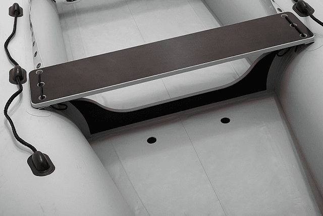 Лодка ПВХ Фрегат 350 FM Light серая