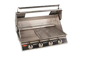 Гриль газовый встраиваемый Beefeater S3000S Series (4 горелки, нерж. сталь) для сада