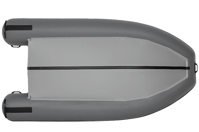 Лодка ПВХ Фрегат 430 С серая