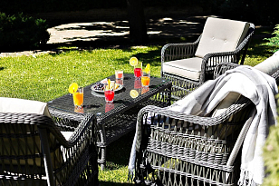 Кресло плетеное Joygarden Cannes, садовая мебель