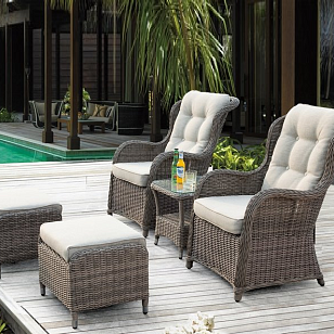 Лаунж зона Joygarden Geneva, садовая мебель