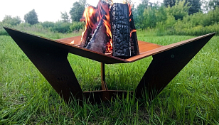 Чаша для костра NOX HEXAGON III, уличное оборудование