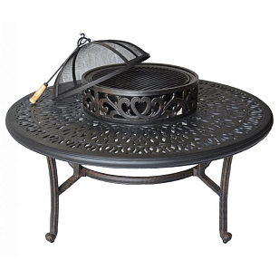 Стол с очагом Вишневый Садъ D132, садовая мебель