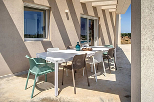 Стол раздвижной Nardi Rio 210 Alu Цвет: белый, садовая мебель