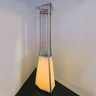 Уличный газовый обогреватель Siabs Kaliente RGB с дистанционным управлением, уличное оборудование