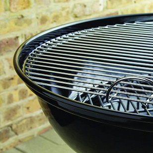 гриль угольный weber compact kettle, 57 см, черный