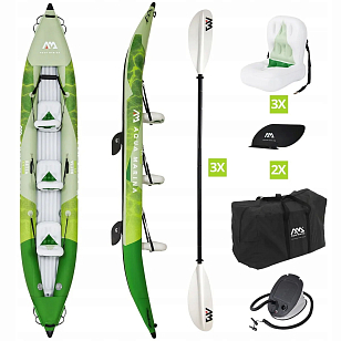 Каяк надувной трехместный с веслами Aqua Marina Betta-475 15'7" S22 для серфинга Каяк надувной трехместный с веслами Aqua Marina Betta-475 15'7" S22