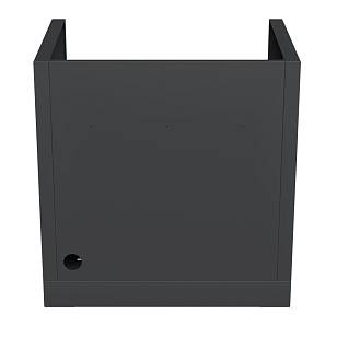 Тумба-основание гриля Bull Bison c 2-мя выдвижными ящиками Черная для сада