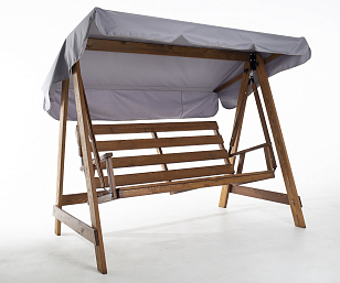 Качели Semka Floresta gray лиственница, садовая мебель