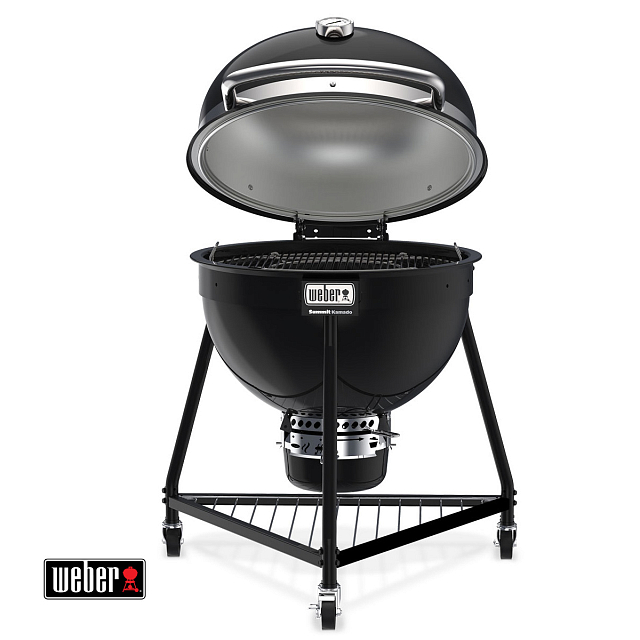 угольный гриль weber summit kamado e-6