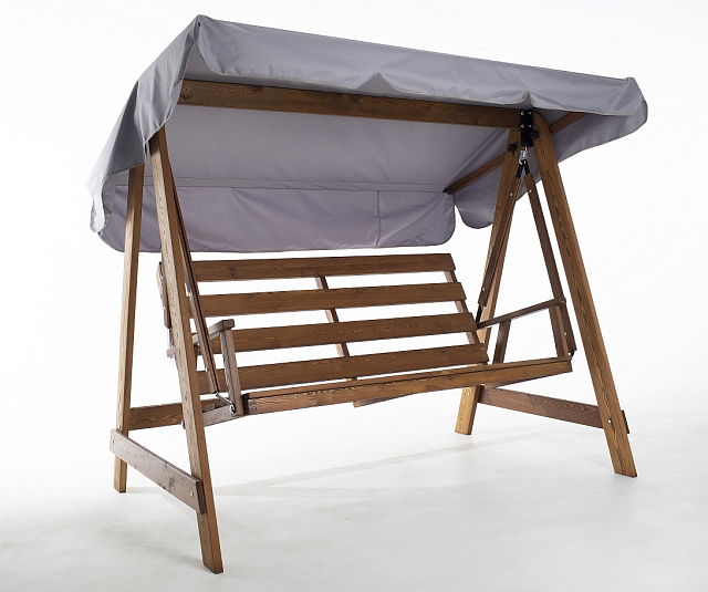 Качели Semka Floresta gray лиственница 