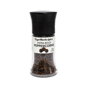 Специя Cape Herb Черный перец горошек в мини-мельнице для сада