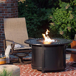 Стол-камин газовый Victorian Napoleon (107 см), уличное оборудование