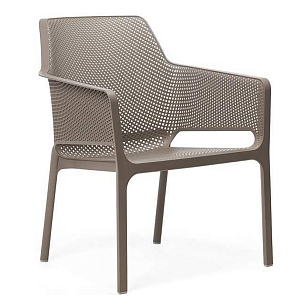 Кресло Nardi Net Relax Цвет: тортора для дачи Кресло Nardi Net Relax Цвет: тортора, садовая мебель