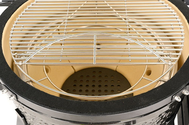 керамический гриль masterbuilt kamado black