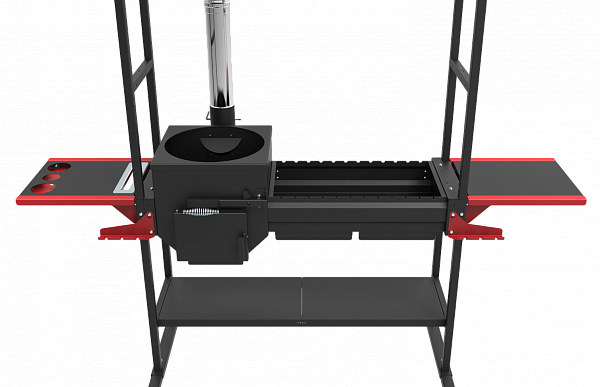 Печь-мангал Grillver Iscander 360 Inkline Air