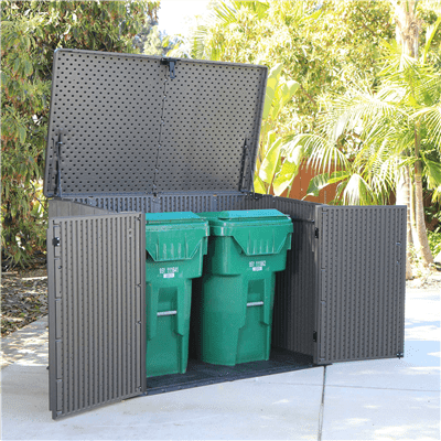 Пластиковый сарай Lifetime WoodLook 2100 л 
